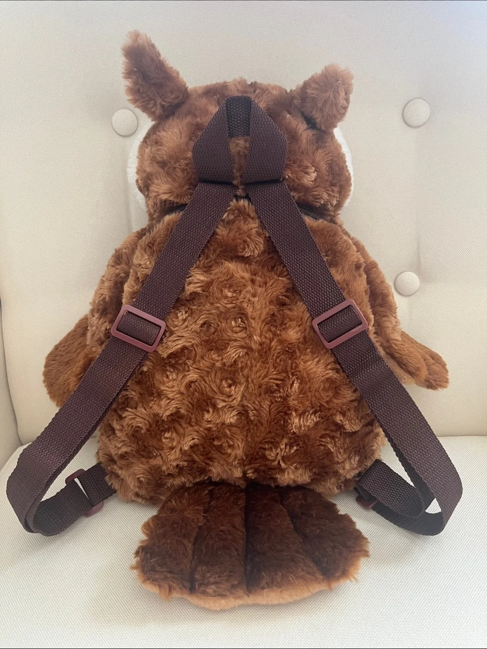 Owl Plush Backpack